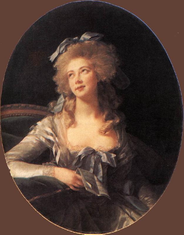 VIGEE-LEBRUN, Elisabeth Portrait of Madame Grand ER France oil painting art